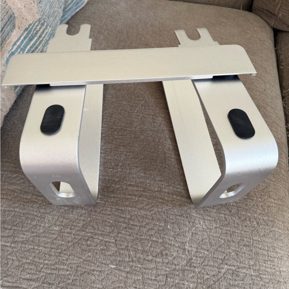 Silver Adjustable Laptop Stand